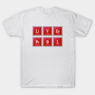 Liverpool | Periodic Table of Elements T-Shirt